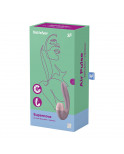 2 en 1 Vibromasseur point G avec stimulateur clitoris USB rose Supernova Satisfyer - CC597780