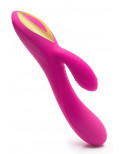Vibromasseur rabbit rose ergot à picots 10 programmes USB - CR-CAV018