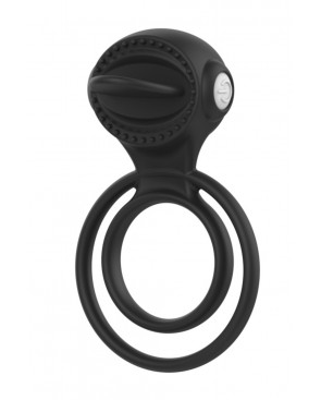 Anneau vibrant 1 seul mode de vibration très extensible noir - COR-043BLK