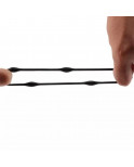 Pack 3 cockring noir avec billes - COR005BLK