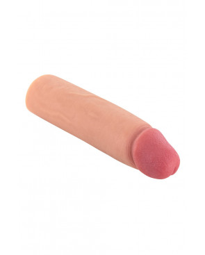Gaine d'extension de pénis réaliste avec gland - CC531801