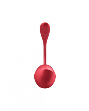 Oeuf vibrant télécommandé rouge Shiny Petal Satisfyer - CC597863