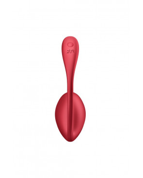 Oeuf vibrant télécommandé rouge Shiny Petal Satisfyer - CC597863