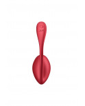 Oeuf vibrant télécommandé rouge Shiny Petal Satisfyer - CC597863 Oeuf vibrant télécommandé rouge Shiny Petal Satisfyer - CC597863
