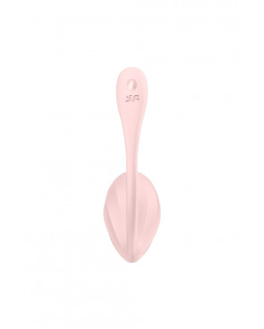 Oeuf vibrant télécommandé rose Ribbed Petal Satisfyer - CC597861