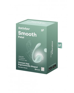 Oeuf vibrant vert menthe Smooth Petal Satisfyer - CC597862