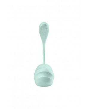 Oeuf vibrant vert menthe Smooth Petal Satisfyer - CC597862