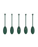 Œuf vibrant Vert Emeraude avec télécommande USB - DAISYGREEN