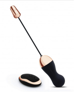 Oeuf vibrant noir 10 vitesses USB - TOD-058BLK