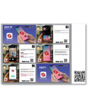 Oeuf vibrant puissant USB avec application smatphone - CC530145