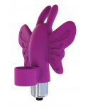 Doigt chinois vibrant papillon violet - VB051