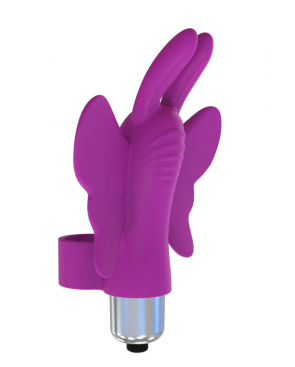Doigt chinois vibrant papillon violet - VB051