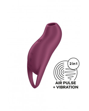 Stimulateur clitoridien couleur pourpre Pocket Pro 1 Satisfyer - CC597860SA
