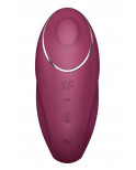 Vibromasseur à poser, stimulateur clitoridien rouge Tap  Climax 1 Satisfyer - CC597858
