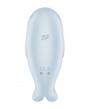 Stimulateur de clitoris vibration et air pulsé USB bleu Seal You Soon Satisfyer - CC597851