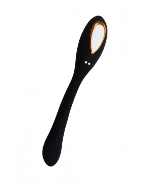 OSMOSE, stimulateur pour couple USB, à double tête, avec télécommande, en silicone médical - BQ602BLK
