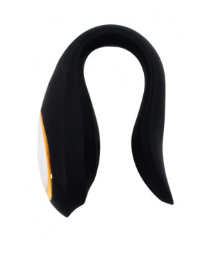 OSMOSE, stimulateur pour couple USB, à double tête, avec télécommande, en silicone médical - BQ602BLK