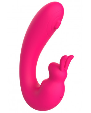 Vibromasseur 2 en 1 G-spot et C-spot USB Kala rose - WS-NV084