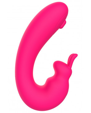 Vibromasseur 2 en 1 G-spot et C-spot USB Kala rose - WS-NV084