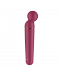 Vibromasseur wand rouge USB 60 vibrations Planet Wand-er Satisfyer - CC597844