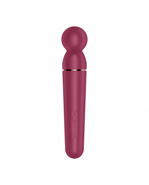 Vibromasseur wand rouge USB 60 vibrations Planet Wand-er Satisfyer - CC597844