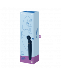 Vibromasseur wand bleu USB 60 vibrations Planet Wand-er Satisfyer - CC597845