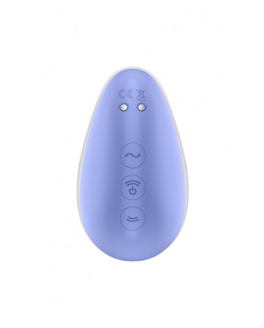 Stimulateur clitoridien par onde de pression sans contact et par vibration USB violet et rose, Pixie Dust Satisfyer - CC597836
