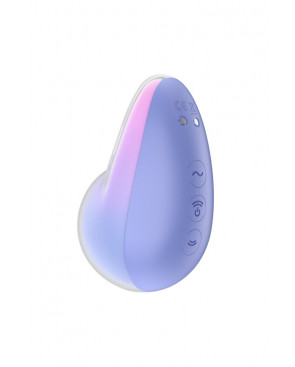 Stimulateur clitoridien par onde de pression sans contact et par vibration USB violet et rose, Pixie Dust Satisfyer - CC597836