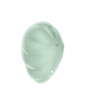 Stimulateur clitoridien par onde de pression sans contact et par vibration USB vert menthe, Cloud Dancer Satisfyer - CC597838