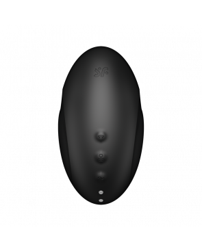 Stimulateur clitoridien par air pulsé et vibration noir USB Vulva Lover 3 Satisfyer - CC597827