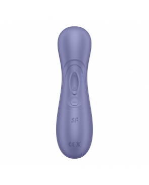 Stimulateur de clitoris 2 embouts Connecté avec technologie Liquid air Pro 2 Generation 3 violet USB Satisfyer - CC597815