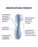 Stimulateur de clitoris bleu Pro 2 Satisfyer - CC597794