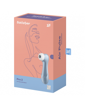 Stimulateur de clitoris bleu Pro 2 Satisfyer - CC597794