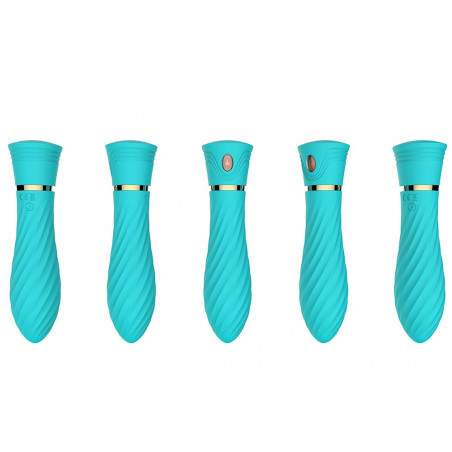 Mini Vibromasseur bleu USB - ADABLUE