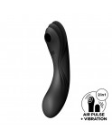 2 en 1 Stimulateur de clitoris et vibromasseur Curvy Trinity Noir 4 Satisfyer - CC597773