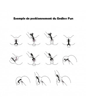Vibromasseur et stimulateur noir homme et femme Endless Fun Satisfyer - CC597765