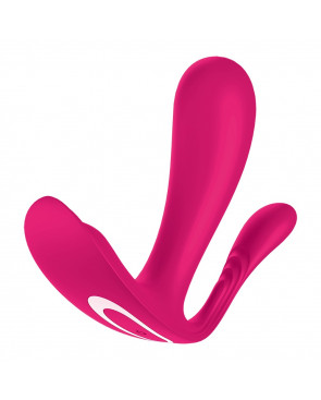 3 en 1 Vibromasseurs et stimulateur clitoridien rose connecté Top Secret  Satisfyer - CC597755