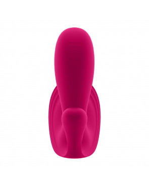 3 en 1 Vibromasseurs et stimulateur clitoridien rose connecté Top Secret  Satisfyer - CC597755