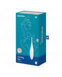 Stimulateur polyvalent pour zone ciblé blanc USB, Twirling Fun Satisfyer - CC597725