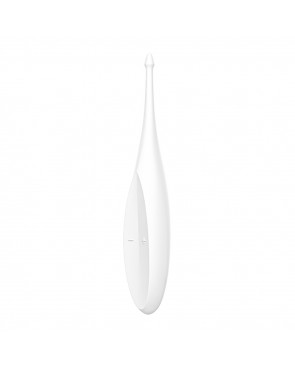 Stimulateur polyvalent pour zone ciblé blanc USB, Twirling Fun Satisfyer - CC597725