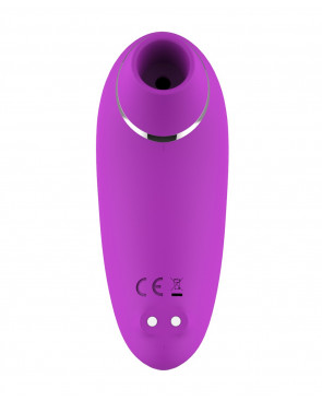 Vibromasseur clitoridien par embout de vibrations sur membrane violet USB - WS-NV053PUR