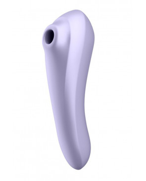 Vibromasseur et stimulateur de clitoris violet connecté Dual Pleasure Satisfyer - CC5972590201