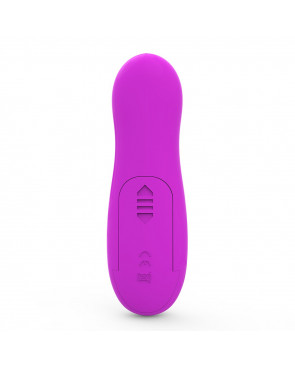 Stimulateur de clitoris par vibrations sur membranes violet 10 vitesses de voyage - BOZ-035PUR