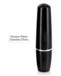 Rouge à lèvres vibrant noir - NEZ-02006BLK