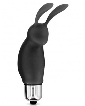 Stimulateur de clitoris vibrant noir rabbit - CC5730010010
