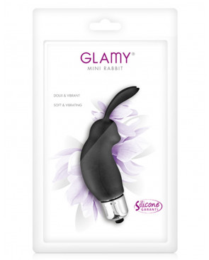 Stimulateur de clitoris vibrant noir rabbit - CC5730010010