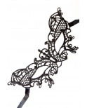 Masque souple dentelle noire - 100824