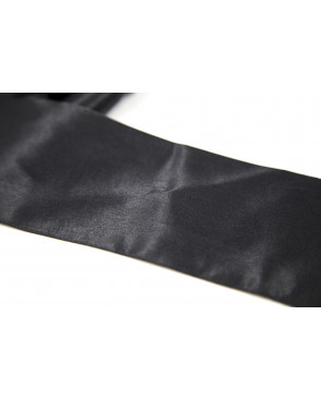 Bandeau noir satinée - 100100BLK