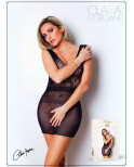 Mini Robe en résille noire - Le Numéro 5 - Collection Robe - CM97005