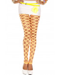 Legging fluo orange à trous - MH35158NEO